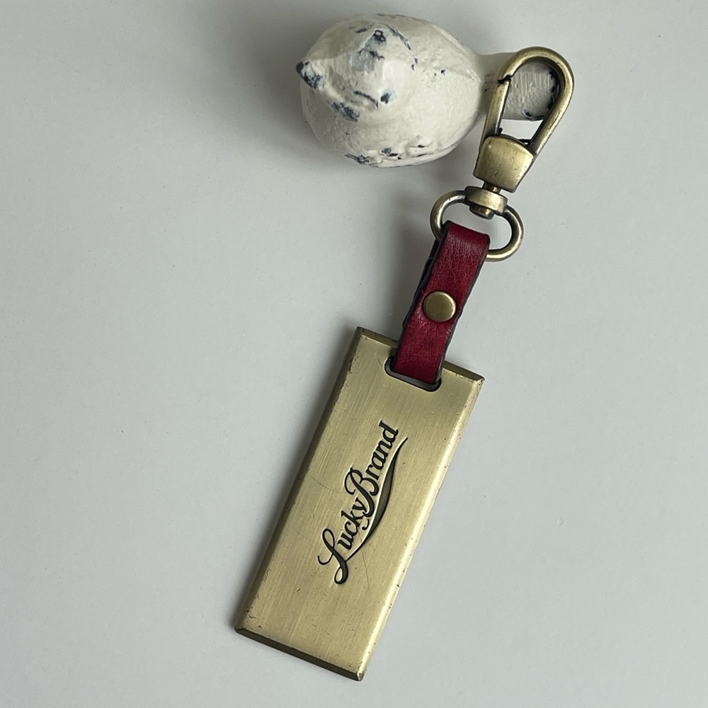 Lucky Brand Hang Tag Bag Charm